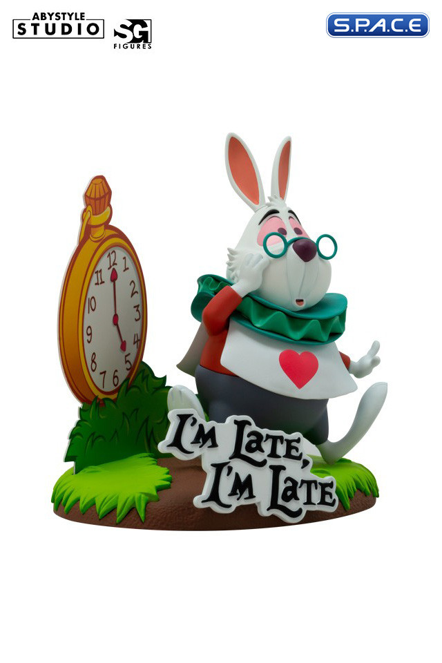 White Rabbit Super Figure Collection PVC Statue (Alice in Wonderland)
