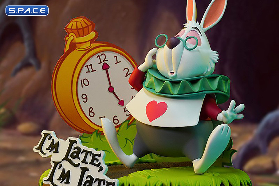 White Rabbit Super Figure Collection PVC Statue (Alice in Wonderland)