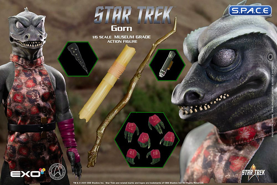 1/6 Scale Gorn (Star Trek)