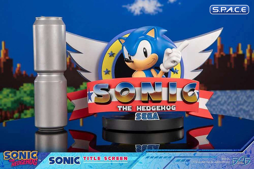 Sonic the Hedgehog Titel Screen Statue (Sonic the Hedgehog)