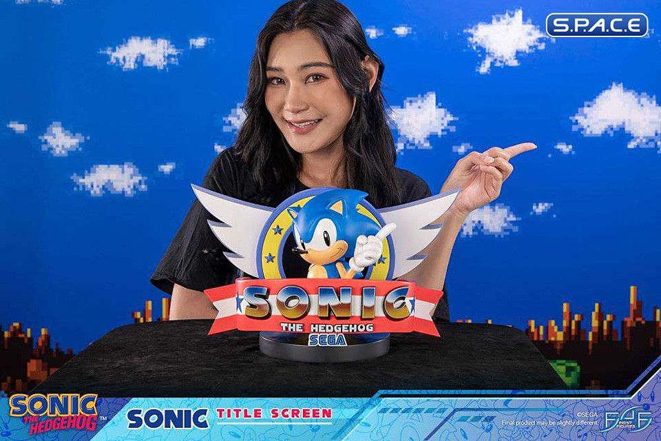 Sonic the Hedgehog Titel Screen Statue (Sonic the Hedgehog)