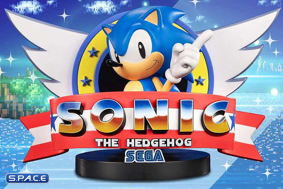 Sonic the Hedgehog Titel Screen Statue (Sonic the Hedgehog)