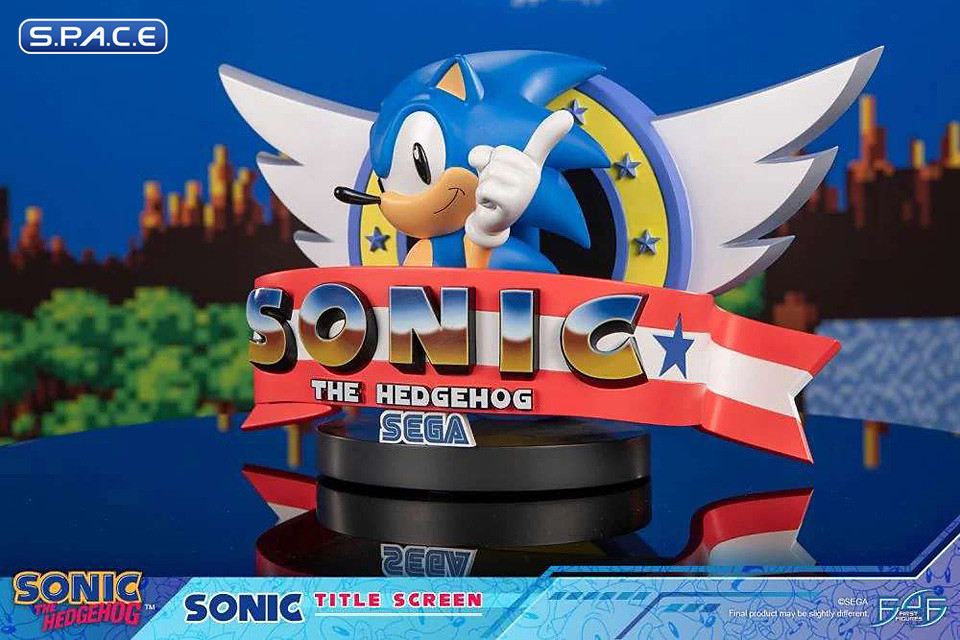 Sonic the Hedgehog Titel Screen Statue (Sonic the Hedgehog)