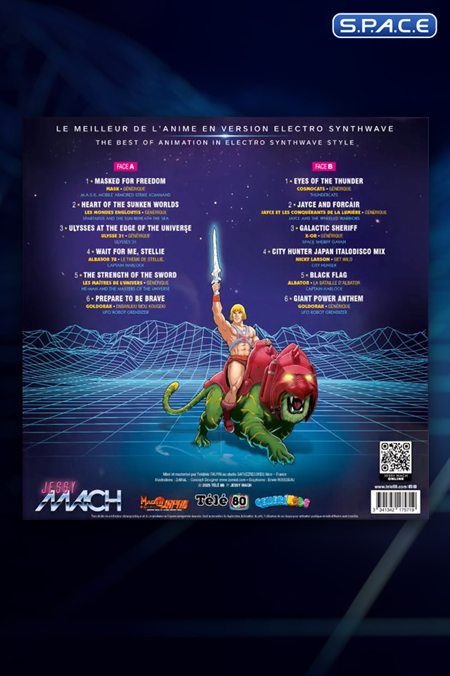 Anime Legends Reborn 33RPM Vinyl-LP (Jessy Mach)