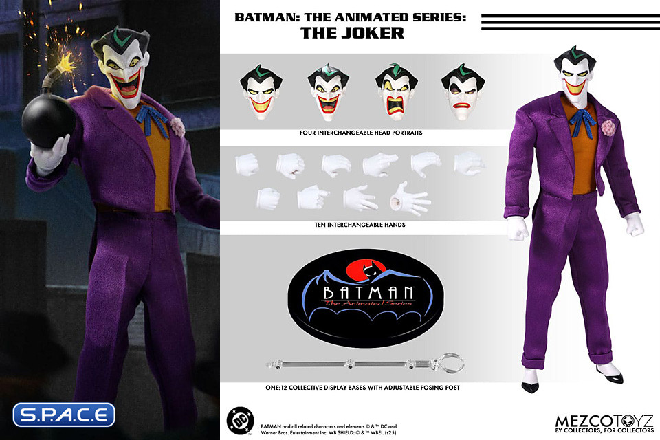 1/12 Scale The Joker One:12 Collective (Batman: The Animated Series)