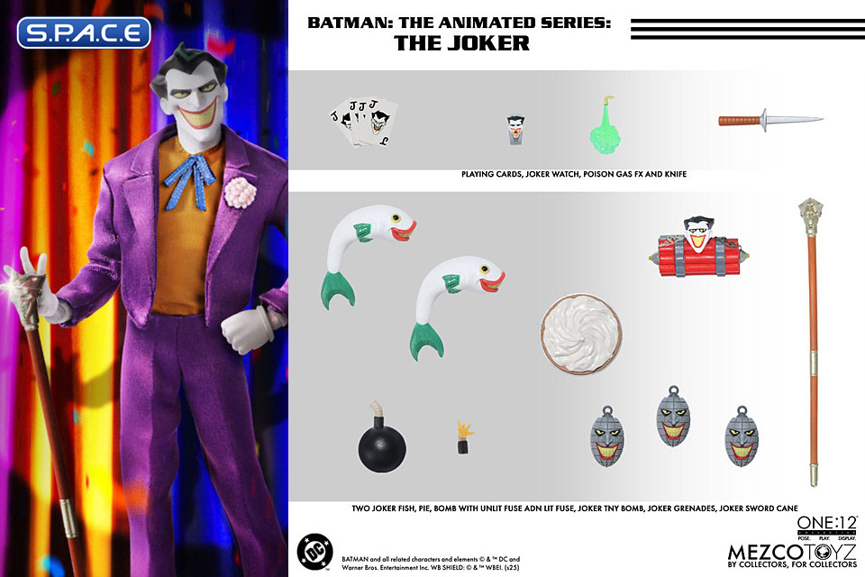 1/12 Scale The Joker One:12 Collective (Batman: The Animated Series)