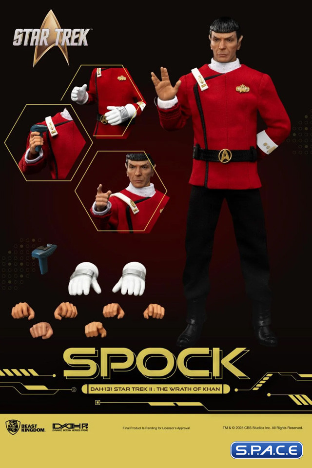 Spock Dynamic 8ction Heroes (Star Trek 2: The Wrath of Khan)