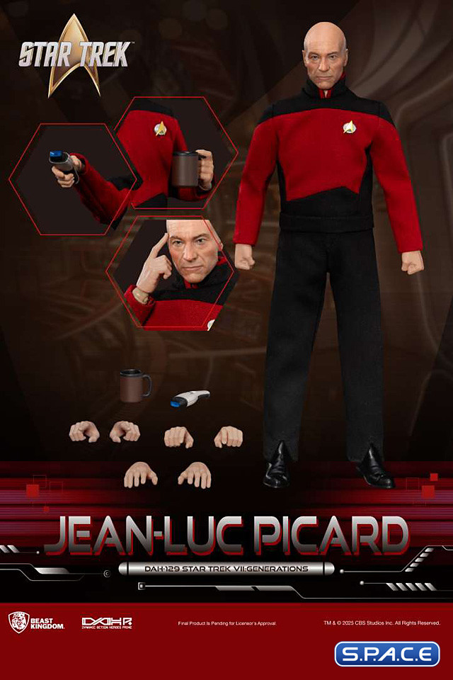 Jean-Luc Picard Dynamic 8ction Heroes (Star Trek: Generations)