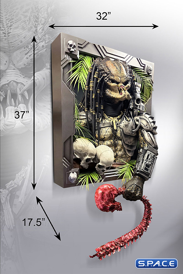1:1 Predator Life-Size Wall Sculpture (Predator)