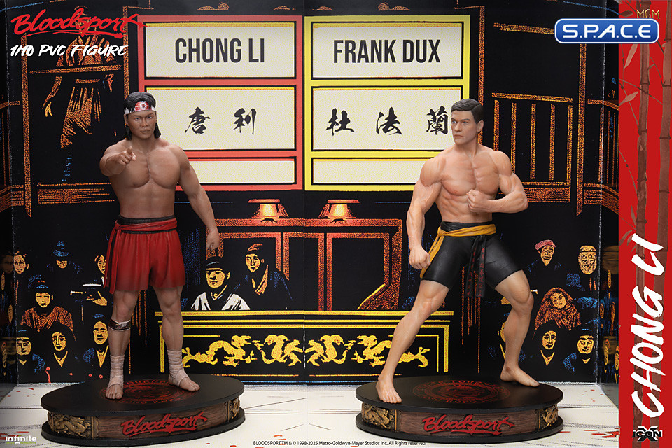 1/10 Scale Chong Li PVC Statue (Bloodsport)
