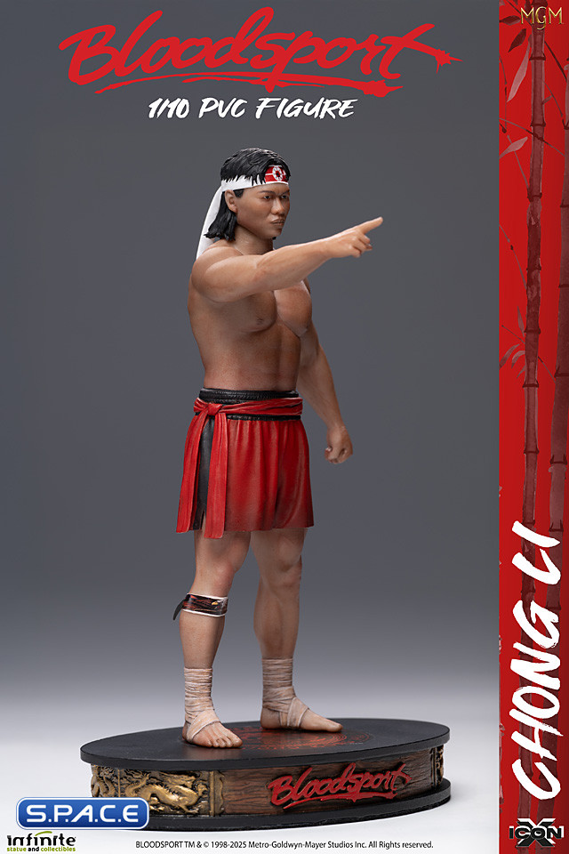 1/10 Scale Chong Li PVC Statue (Bloodsport)