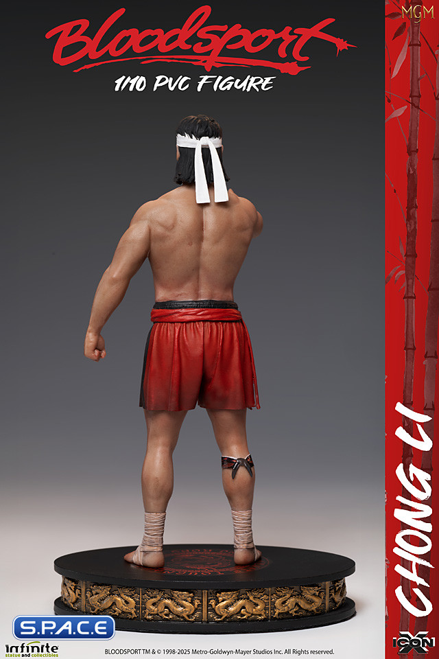 1/10 Scale Chong Li PVC Statue (Bloodsport)