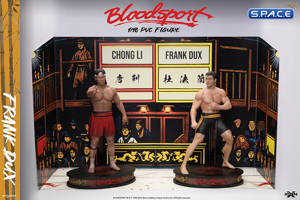 1/10 Scale Frank Dux PVC Statue (Bloodsport)