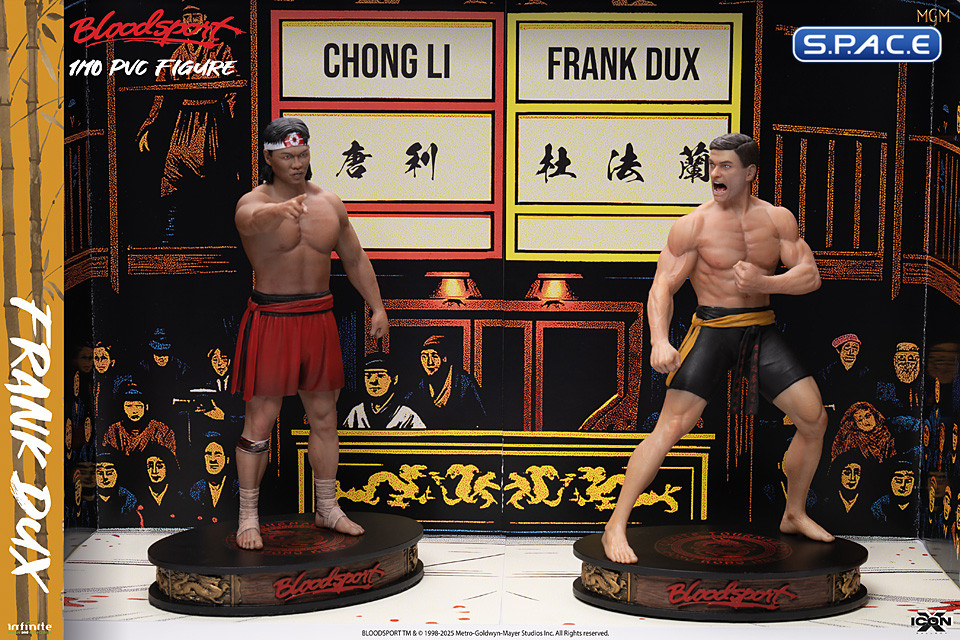 1/10 Scale Frank Dux PVC Statue (Bloodsport)