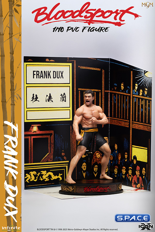 1/10 Scale Frank Dux PVC Statue (Bloodsport)