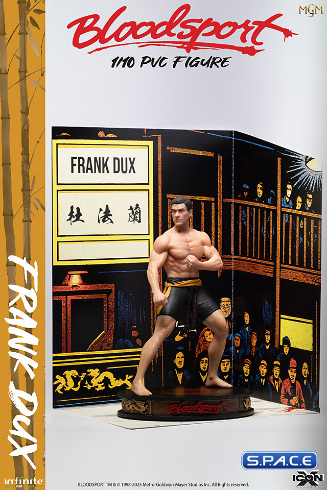 1/10 Scale Frank Dux PVC Statue (Bloodsport)