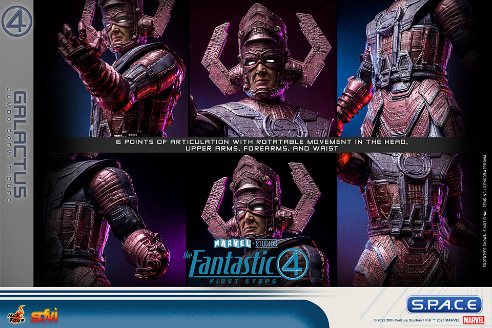 Galactus Jumbo SOFVI Collectible Figure (The Fantastic Four: First Steps)