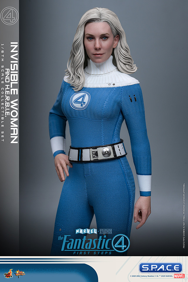 1/6 Scale Invisible Woman & H.E.R.B.I.E. Deluxe Version Movie Masterpiece MMS824 (The Fantastic Four: First Steps)