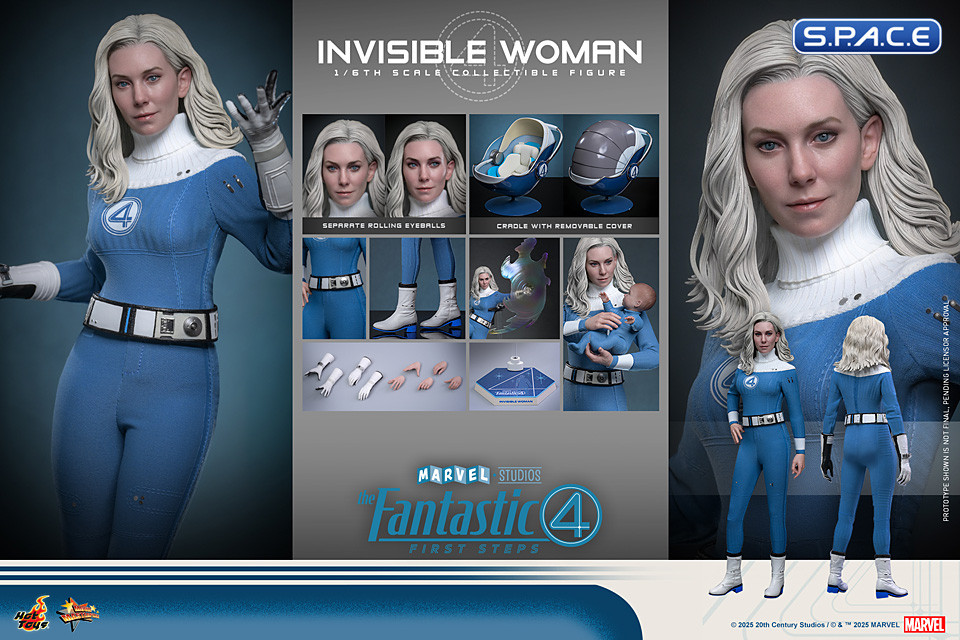 1/6 Scale Invisible Woman Movie Masterpiece MMS823 (The Fantastic Four: First Steps)