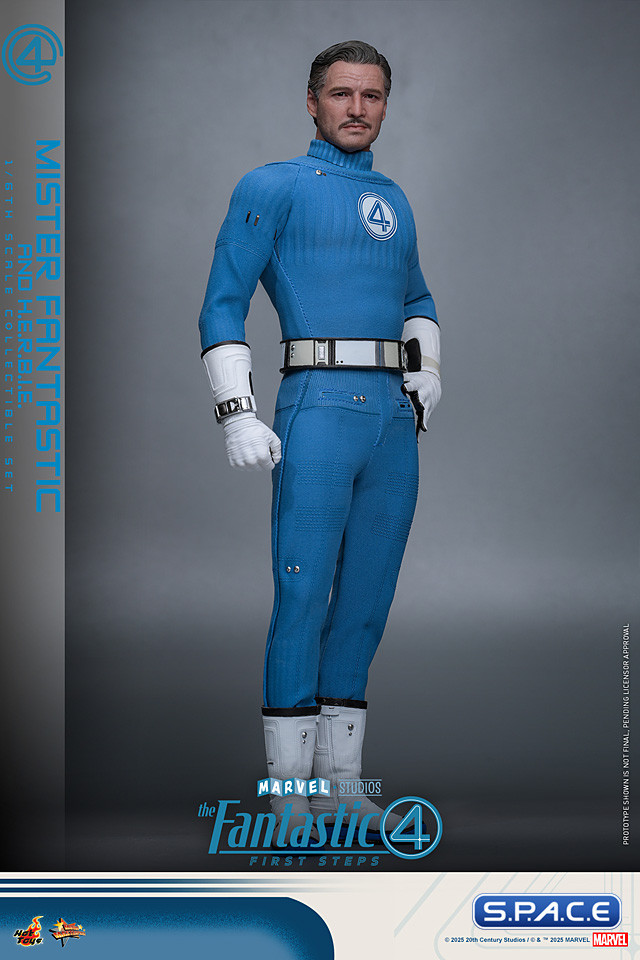 1/6 Scale Mister Fantastic & H.E.R.B.I.E. Deluxe Version Movie Masterpiece MMS822 (The Fantastic Four: First Steps)