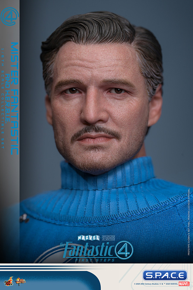 1/6 Scale Mister Fantastic & H.E.R.B.I.E. Deluxe Version Movie Masterpiece MMS822 (The Fantastic Four: First Steps)
