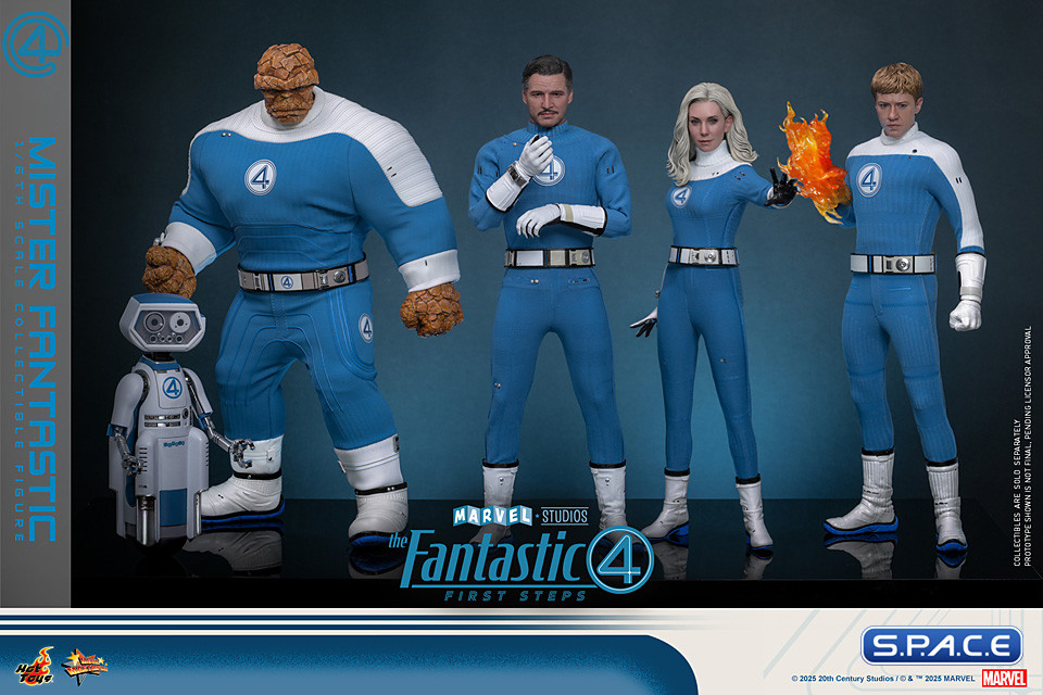 1/6 Scale Mister Fantastic Movie Masterpiece MMS821 (The Fantastic Four: First Steps)