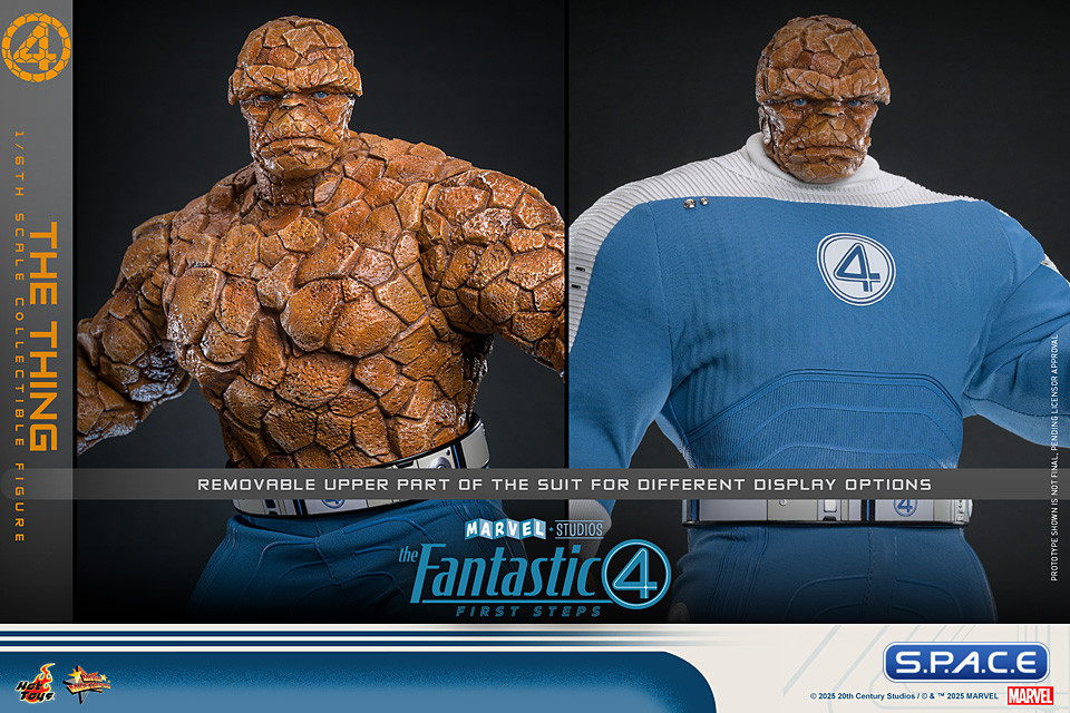 1/6 Scale The Thing Movie Masterpiece MMS813 (The Fantastic Four: First Steps)