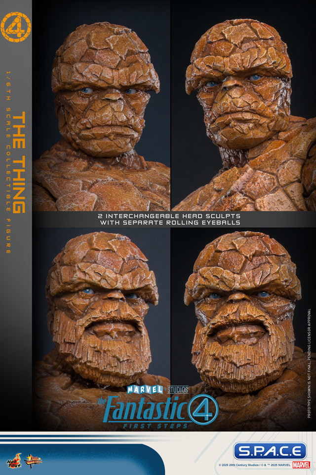 1/6 Scale The Thing Movie Masterpiece MMS813 (The Fantastic Four: First Steps)