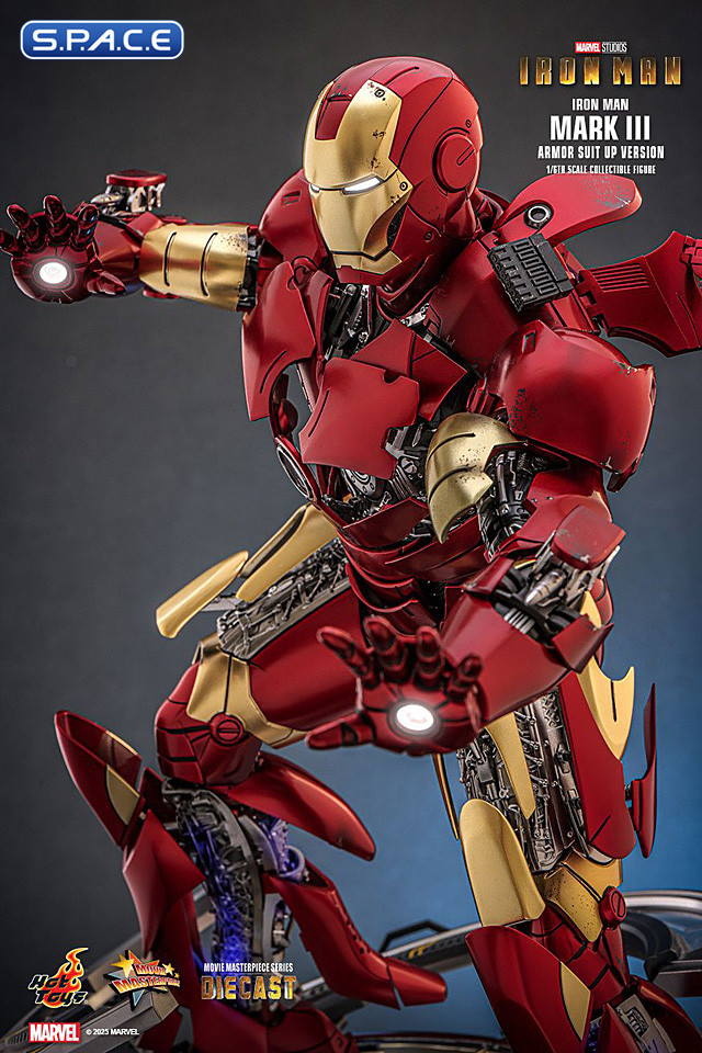 1/6 Scale Iron Man Mark III Armor Suit Up Version Movie Masterpiece MMS825D72 (Iron Man)