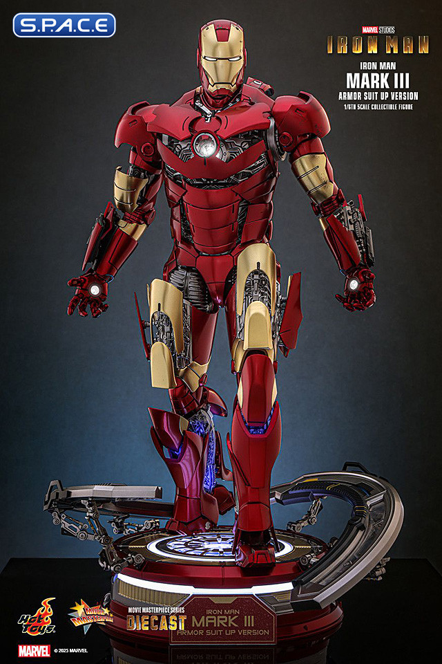 1/6 Scale Iron Man Mark III Armor Suit Up Version Movie Masterpiece MMS825D72 (Iron Man)