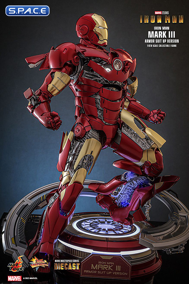 1/6 Scale Iron Man Mark III Armor Suit Up Version Movie Masterpiece MMS825D72 (Iron Man)