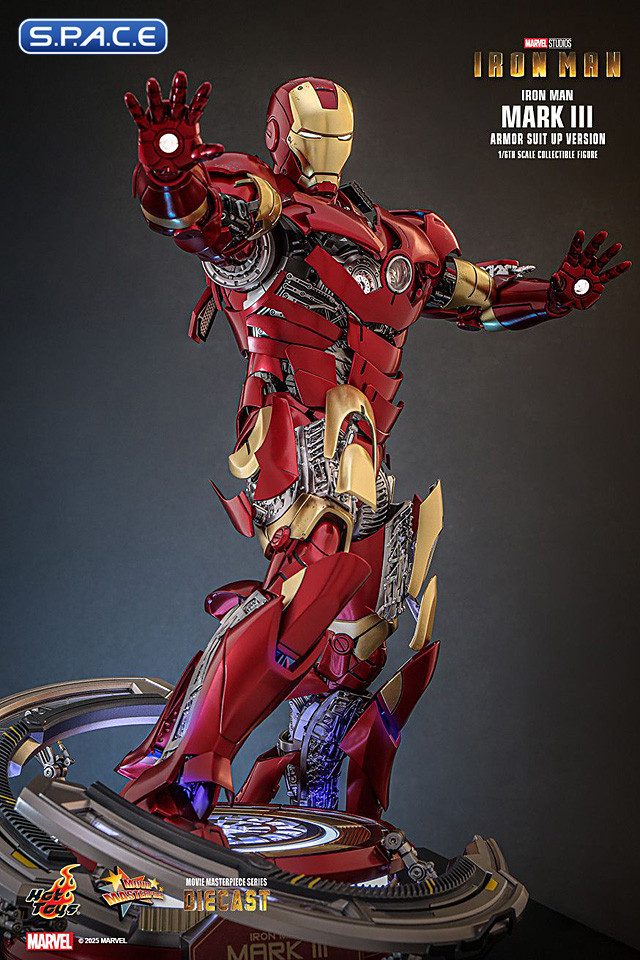 1/6 Scale Iron Man Mark III Armor Suit Up Version Movie Masterpiece MMS825D72 (Iron Man)