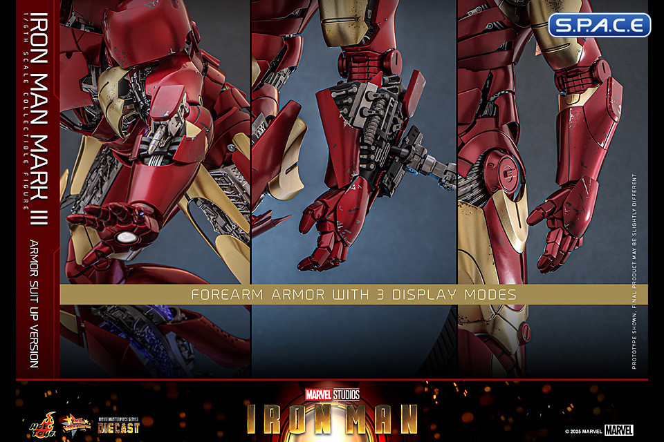 1/6 Scale Iron Man Mark III Armor Suit Up Version Movie Masterpiece MMS825D72 (Iron Man)