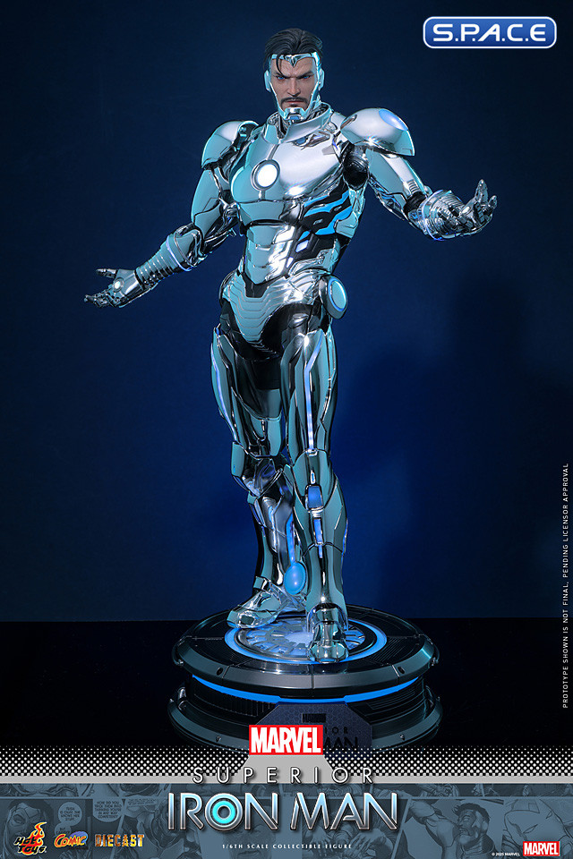 1/6 Scale Superior Iron Man Comic Masterpiece CMS026D73 (Marvel)