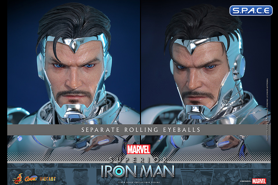 1/6 Scale Superior Iron Man Comic Masterpiece CMS026D73 (Marvel)