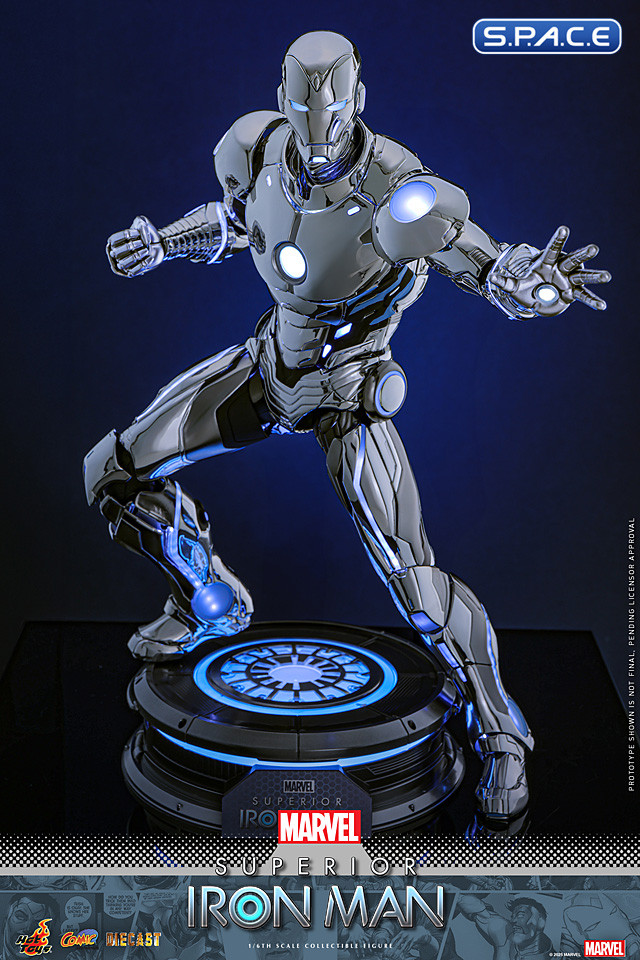 1/6 Scale Superior Iron Man Comic Masterpiece CMS026D73 (Marvel)