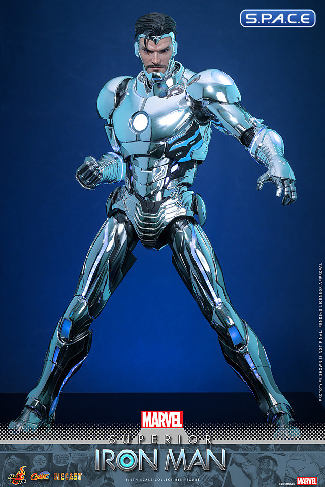 1/6 Scale Superior Iron Man Comic Masterpiece CMS026D73 (Marvel)