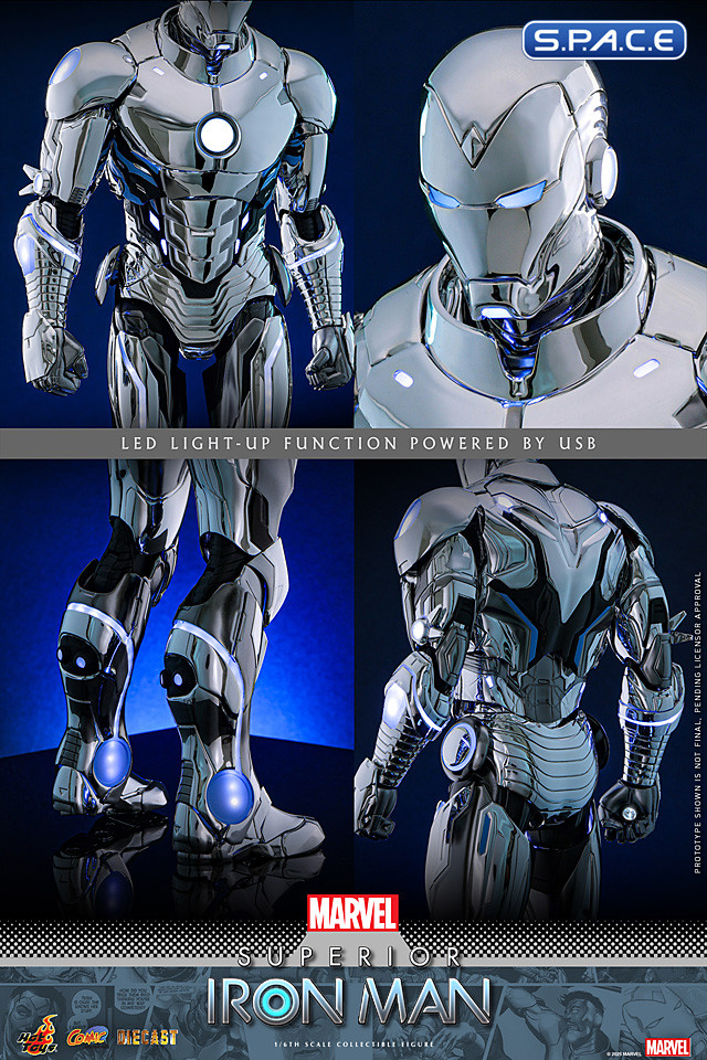 1/6 Scale Superior Iron Man Comic Masterpiece CMS026D73 (Marvel)