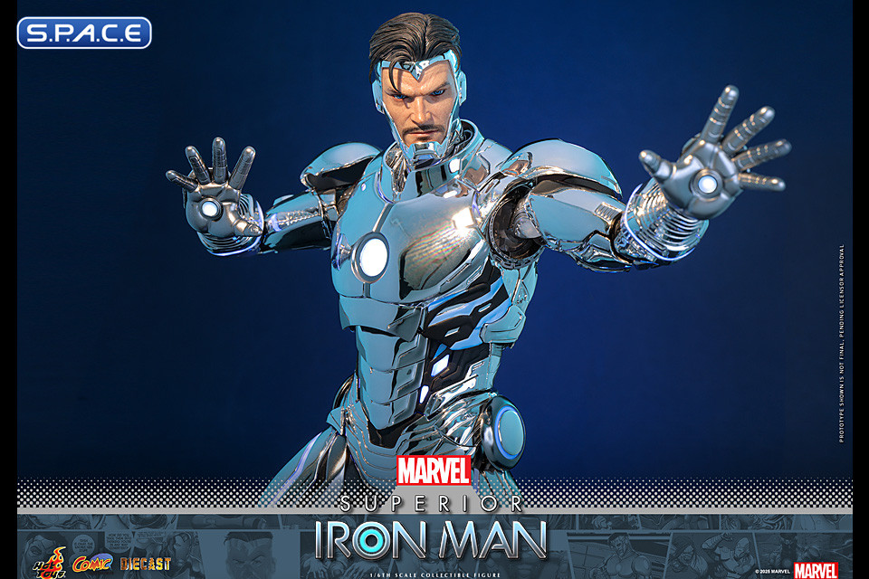 1/6 Scale Superior Iron Man Comic Masterpiece CMS026D73 (Marvel)