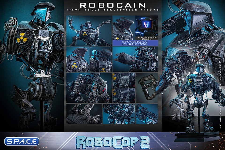1/6 Scale RoboCain Movie Masterpiece MMS828D75 (RoboCop 2)