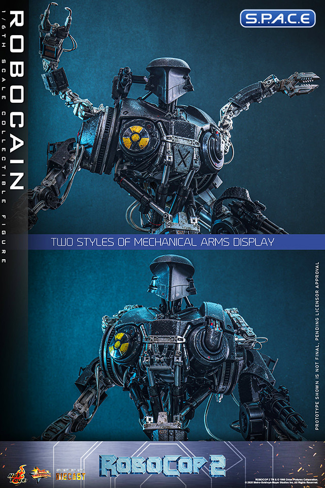 1/6 Scale RoboCain Movie Masterpiece MMS828D75 (RoboCop 2)
