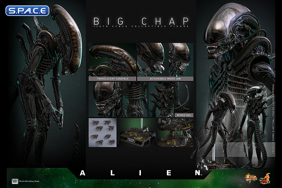 1/6 Scale Big Chap Alien Movie Masterpiece MMS826 (Alien)