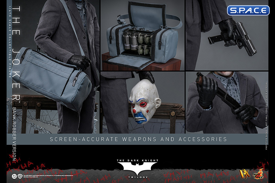 1/6 Scale The Joker Bank Robber Version DX50 (Batman - The Dark Knight)