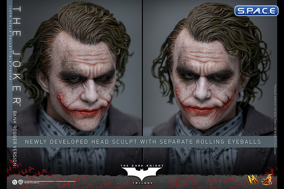 1/6 Scale The Joker Bank Robber Version DX50 (Batman - The Dark Knight)