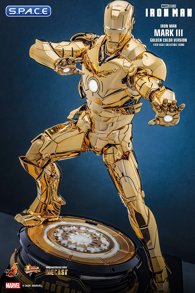 1/6 Scale Iron Man Mark III Gold Color Version Movie Masterpiece MMS764D69 (Iron Man)