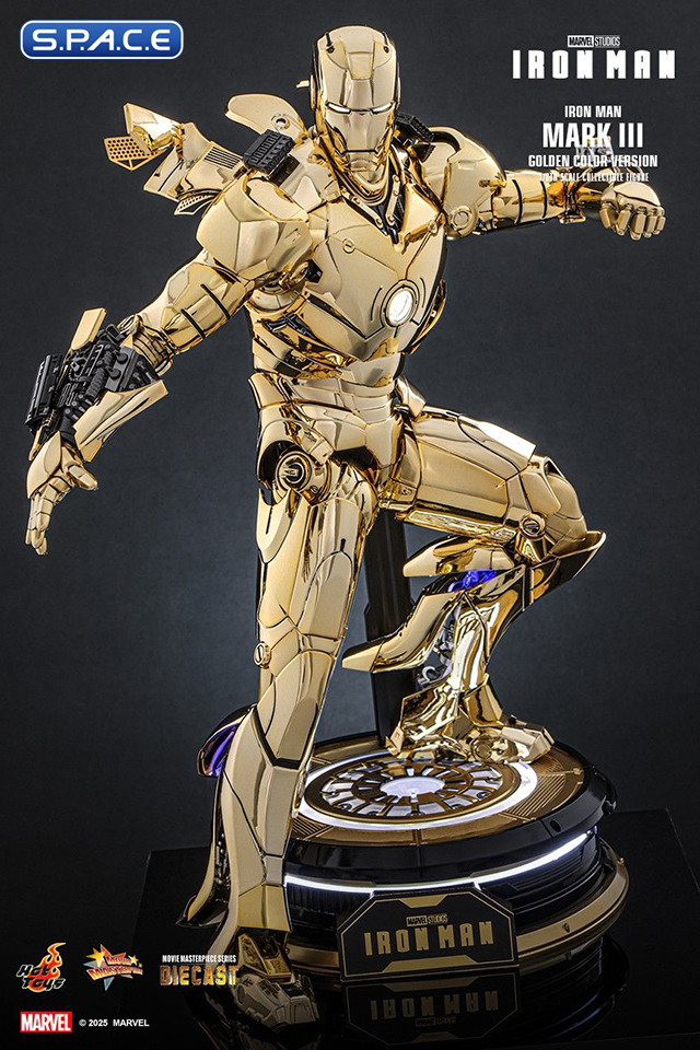 1/6 Scale Iron Man Mark III Gold Color Version Movie Masterpiece MMS764D69 (Iron Man)