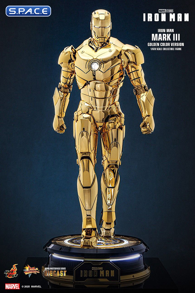 1/6 Scale Iron Man Mark III Gold Color Version Movie Masterpiece MMS764D69 (Iron Man)
