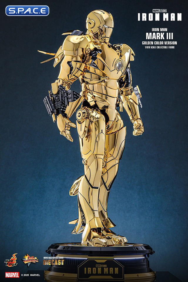 1/6 Scale Iron Man Mark III Gold Color Version Movie Masterpiece MMS764D69 (Iron Man)