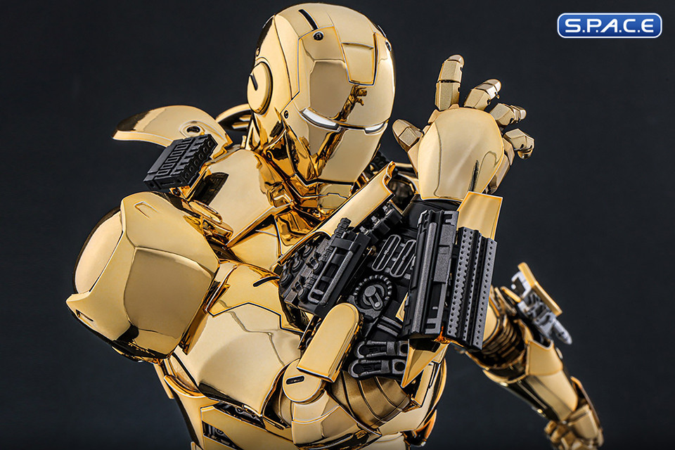 1/6 Scale Iron Man Mark III Gold Color Version Movie Masterpiece MMS764D69 (Iron Man)