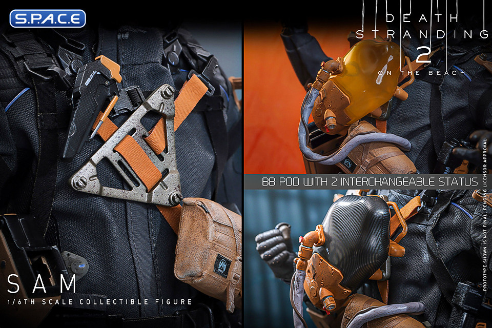 1/6 Scale Sam Deluxe Version Videogame Masterpiece VGM76 (Death Stranding 2: On the Beach)